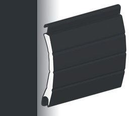 Rollladen Profil in schwarz