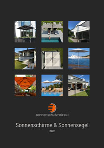 Sonnenschutz-Katalog Sonnenschirme Sonnensegel